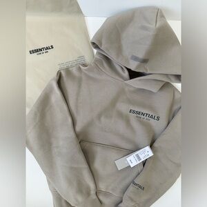 Kids Fear of God Essentials Hoodie Sweatshirt